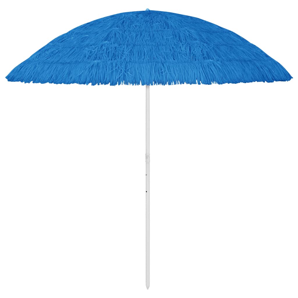vidaXL Plážový slunečník modrý 180 cm