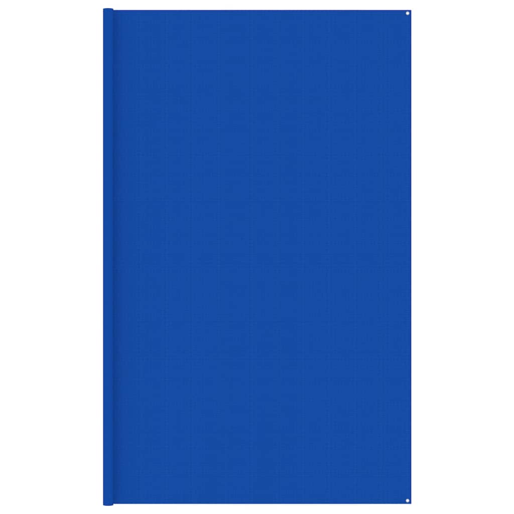 vidaXL Koberec do stanu 400 x 800 cm modrý HDPE